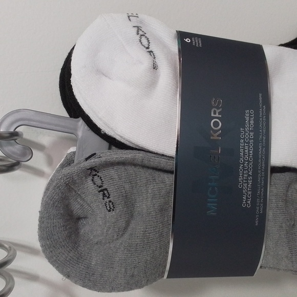 NEW Michael Kors Cushion Quarter Cut 6 Pairs - Picture 6 of 6